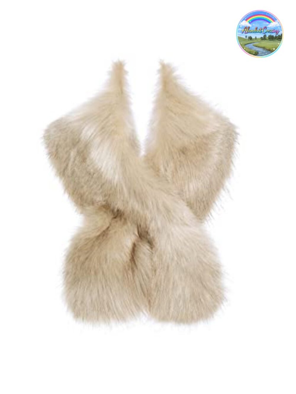Faux Fur Shawl Wrap for Evening Party & Wedding Bridal Stole